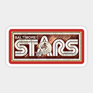 Baltimore Stars Football Sticker